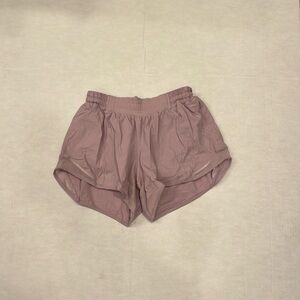 Dusty pink lululemon shorts hotty hot